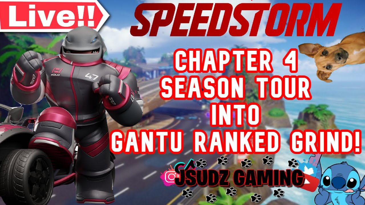 🔴JSUDZ LIVE: Disney Speedstorm | Chapter 4 Season Tour | Gantu Ranked | Pet Cam 🔴