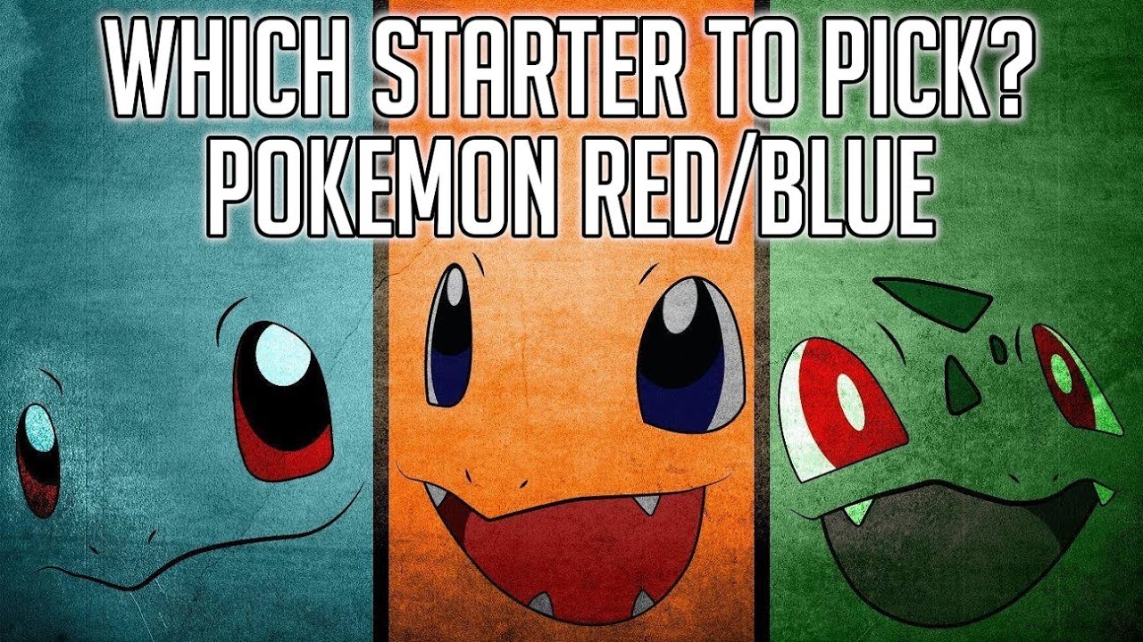 Pokémon Red & Blue's Starter Pokémon Were Actually Difficulty Modes