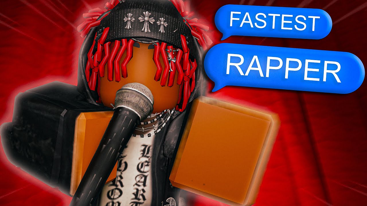 AM I ROBLOX’S FASTEST RAPPER?