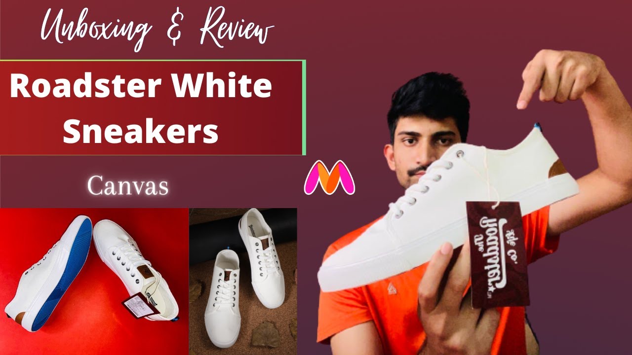 Roadster Men White Sneakers