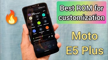 Best Custom rom for Motorola Moto e5 Plus | Android 11 rom for Moto e5+ | How to install custom rom