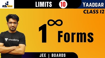 Limits 10 | 1^(Infinity) | 1 Power Infinity Forms | Yaadgar Series | JEE Planet | Aman Malik