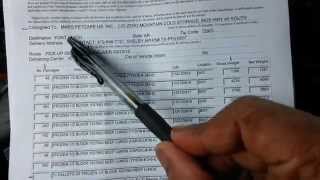 Mr.Sinnizter DaTrucker: How To Read And Understand Your Bill Of Lading Paperwork