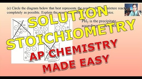 Solution Stoichiometry - AP Chemistry Complete Course - Lesson 10.4