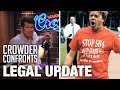 Legal Update on 'Crowder Confronts Lying Professor' | Louder With Crowder