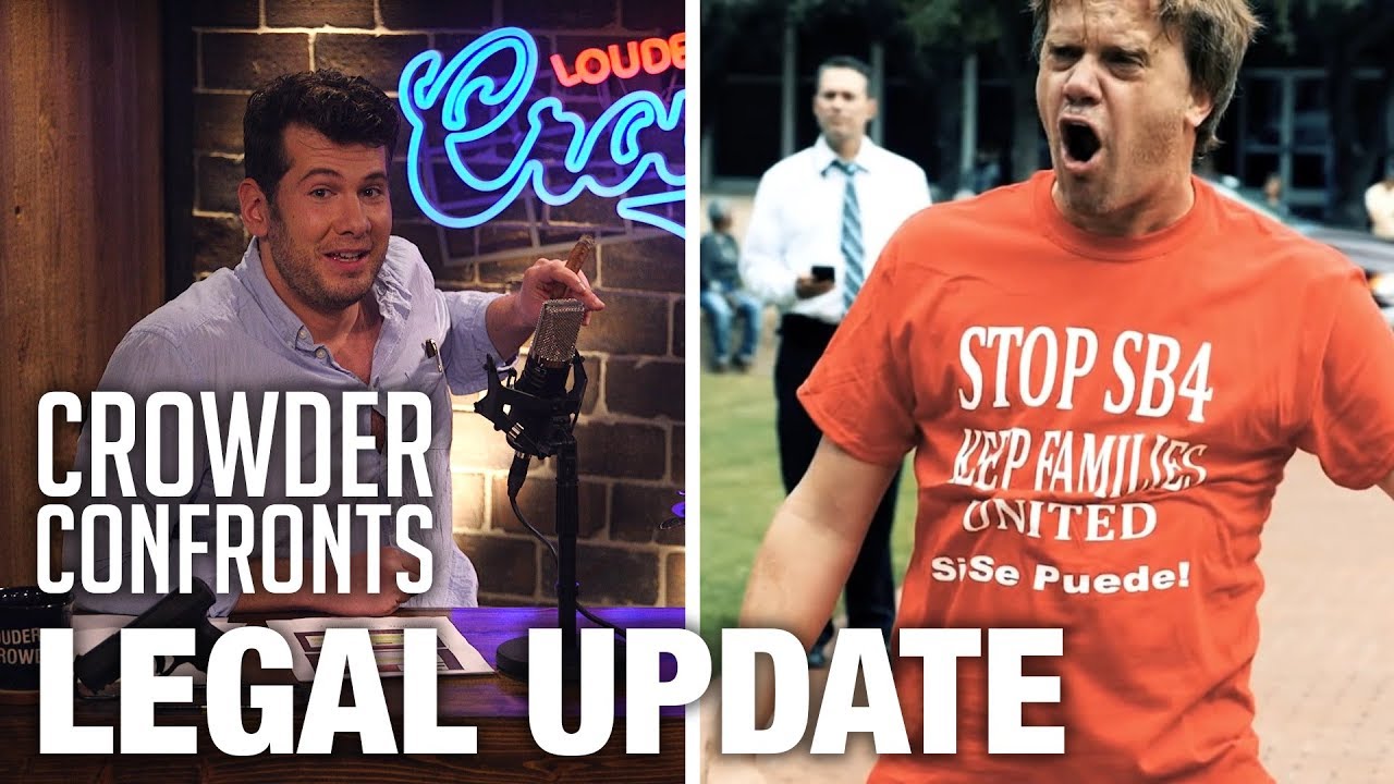 Legal Update on 'Crowder Confronts Lying Professor' | Louder With Crowder