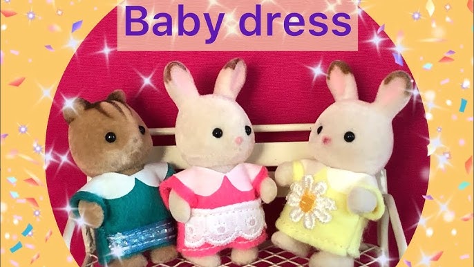 Easy And Simple Doll Clothes Sylvanian Families Free pattern **Baby Dress with Collar - YouTube easy-and-simple-doll-clothes-sylvanian-families-free-pattern-baby-dress-with-collar-youtube