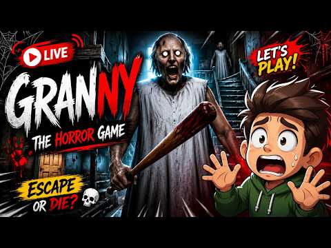 🔥Granny Live🔥Thriller🔥 |🔴Horror Gamepaly🔴⚡ #granny #grannygame #horror