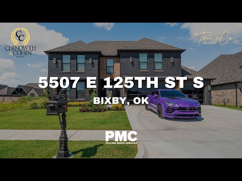 5507 E 125th St S, Bixby, OK home video tour
