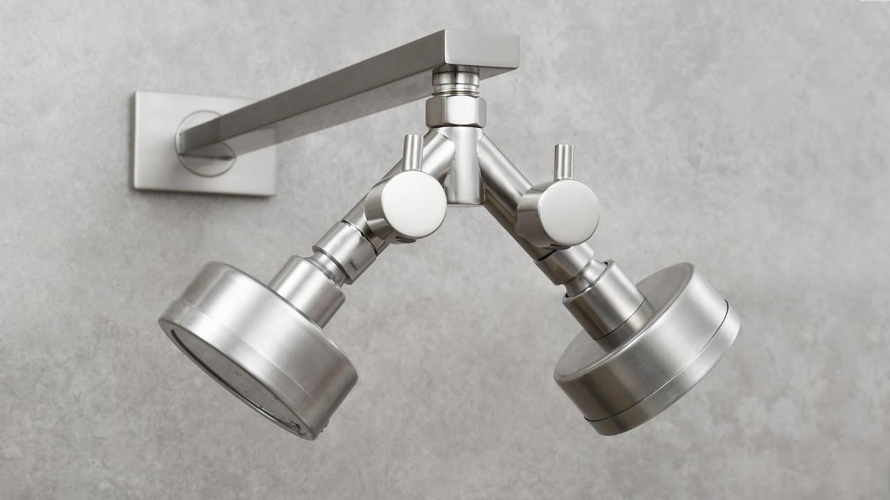 Tecmolog Brass G1/2 Dual Shut Off T-Valve Shower Diverter Y-Valve for Shower Head