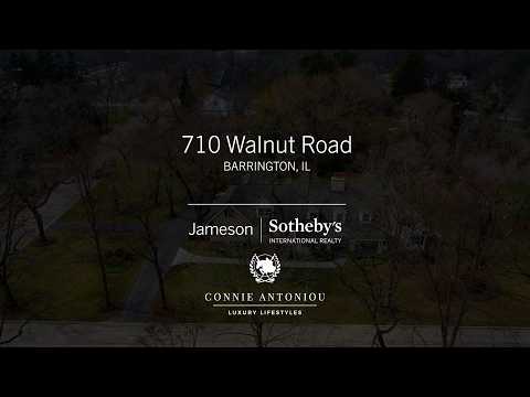 710 Walnut Road, Barrington, IL home video tour