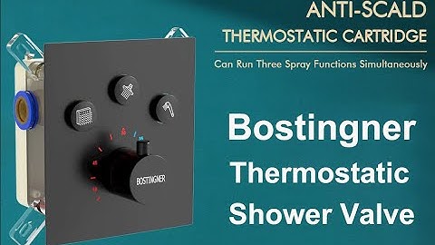 Bostingner Thermostatic Shower Valve