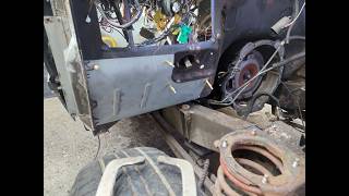 1992 Range Rover Lichfield - finishing up the bulkhead and footwell repairs ep9