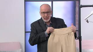 Denim & Co. Comfy Knit Smooth Waist Lightly Boot-Cut Jeans on QVC screenshot 5