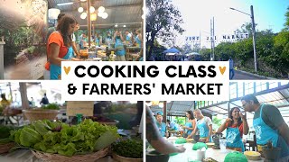 Life In Thailand Ep: 2 | Attending A Thai Cooking Class + Farmer&#39;s Market | Chiang Mai Digital Nomad