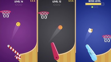 Flipper Dunk | Walkthrough Gameplay | Rollic Games