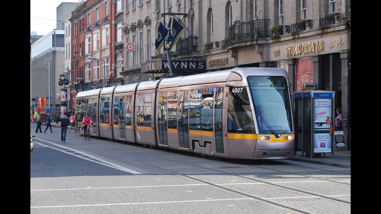 Dublin LUAS Trams (Red & Green Lines) 2010