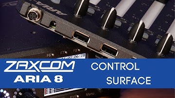 Zaxcom Aria 8 Control Surface and Aria 4 Extension Modules
