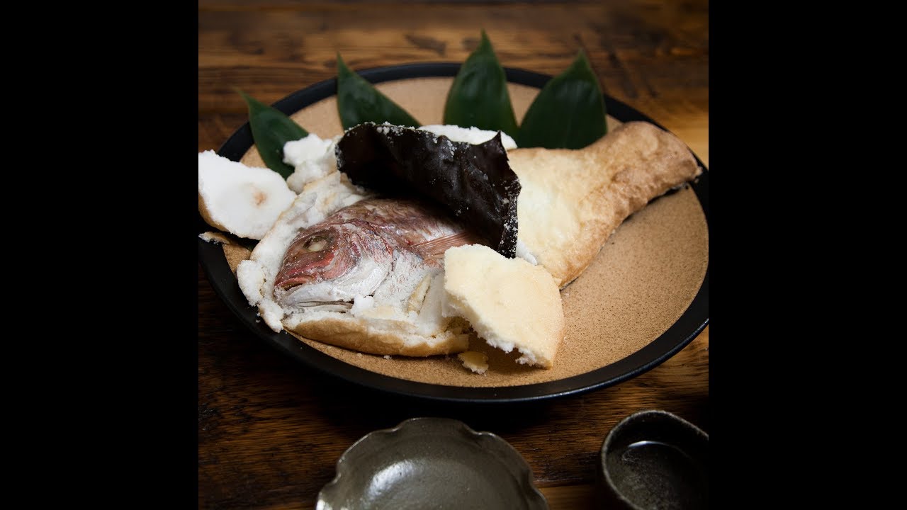 御祝いの席に人気 鯛の塩釜焼き 料亭の和食レシピ Ryotei Style Jp リョウテイ スタイル