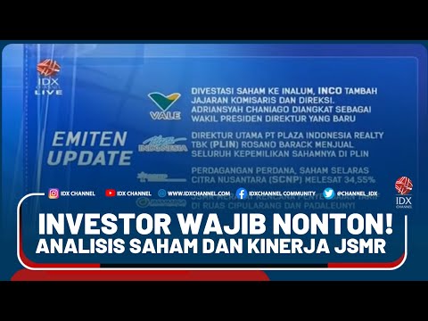 INVESTOR WAJIB NONTON! ANALISIS SAHAM DAN KINERJA JSMR