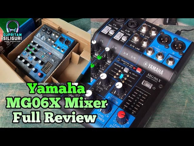 DJ機材 YAMAHA MG06x Yamaha MG06X 6 channel mixer with FX | drum-tec