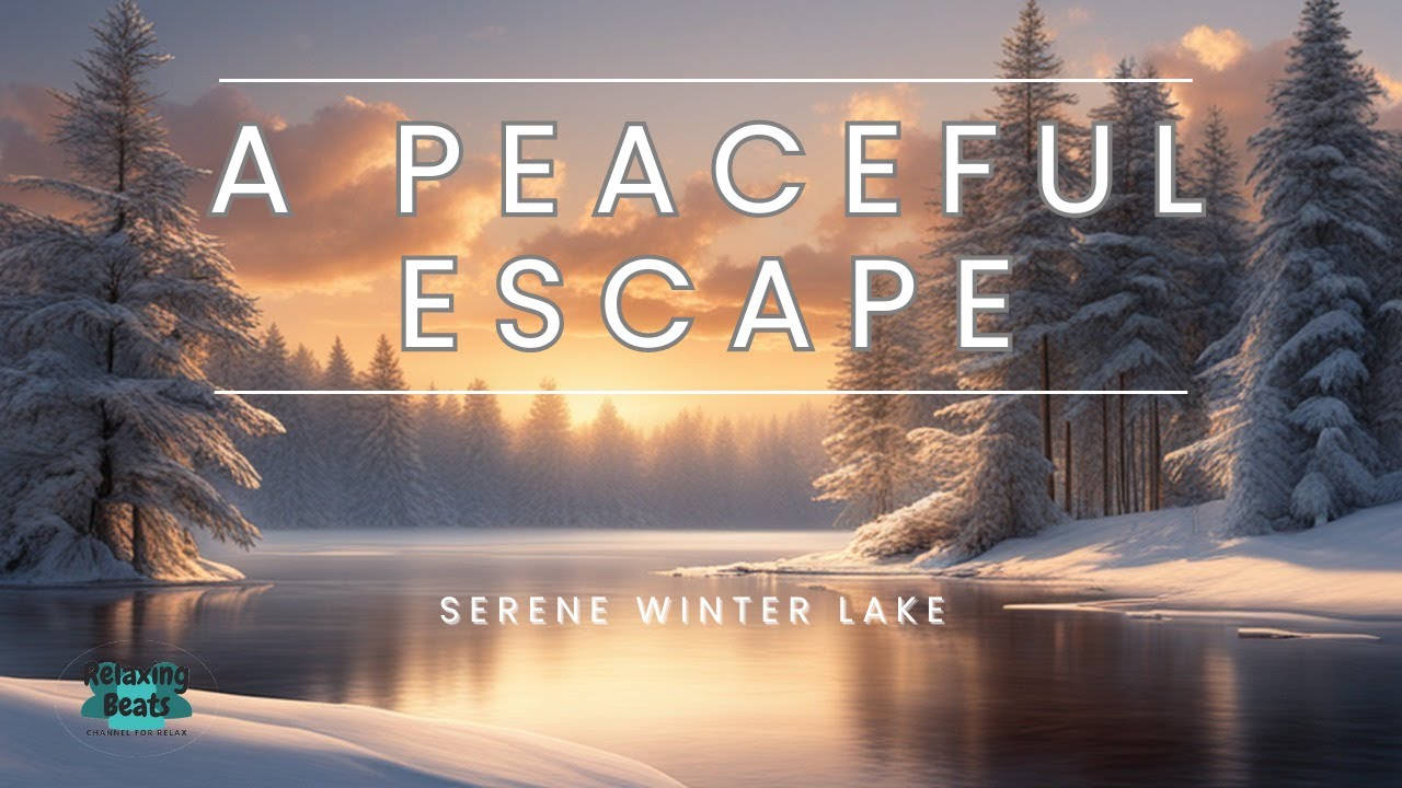 Serene Winter Lake Retreat: Discovering Tranquility in Nature
