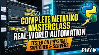 The Only Netmiko Video You Need for Production Network Automation | Complete Network Automation