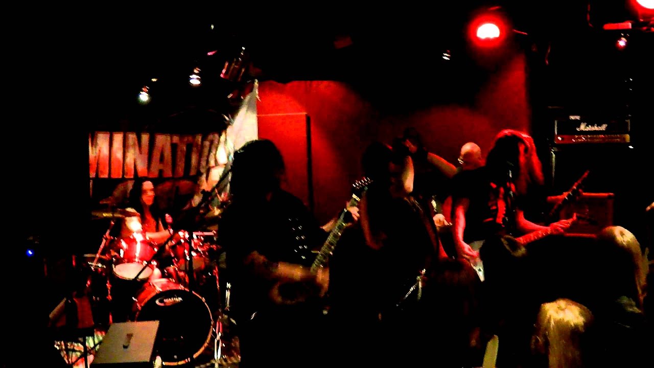 Domination Black - Porter At The Gates Of Hell @ PRKL Club, Hellsinki 31.03.2012