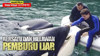 Now United and Fighting the Poachers | Free Willy 3: The Rescue (1997) Movie Storyline