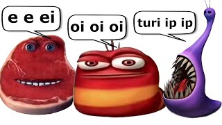 Oi Oi Oi Red Larva Vs E E Ei Im On Vacation Vs Violet Larva