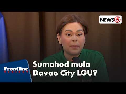 BIR witness: VP Sara, tumanggap ng sahod sa Davao City kahit bawal sa Konstitusyon
