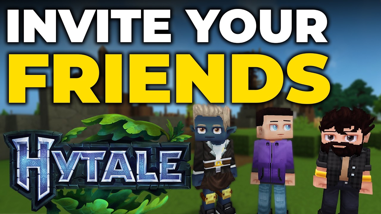 How To Invite Your Friends in Hytale