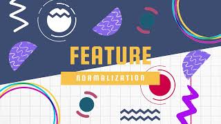 Machine Learning | Feature Normalization in Sinhala - Supun Thilina