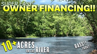 $2,500 down OWNER FINANCED 10 Acres w/ trout fishing on the Niangua River - 400 feet frontage - RN02