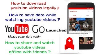Youtube Go App Video Updated ! Preview Video before playing ! Download & Send Video Offline via Wifi screenshot 4