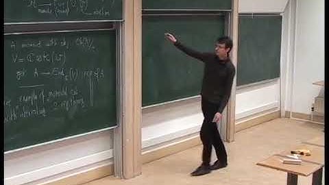 Prof. Raphael Rouquier | Higher representations of Lie algebras
