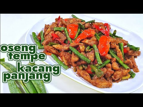 Resep Tumis Kacang Panjang Tempe Resep Koki