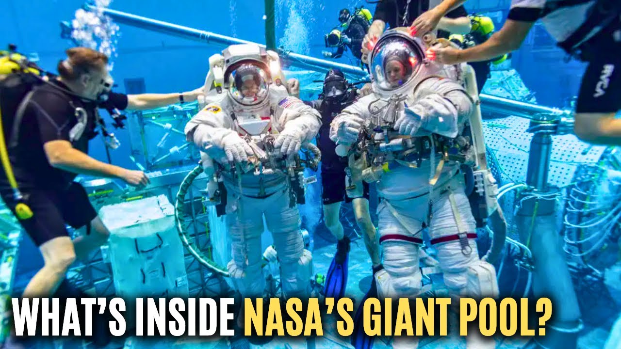 What's Inside NASA's Giant Pool - YouTube