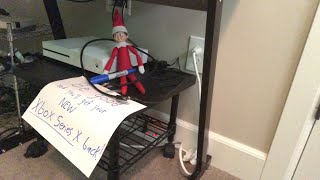 Elf On The Shelf Steals Kids New Xbox Series X And Leaves A Note.