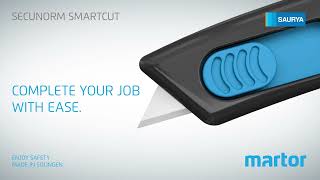 German Safety Cutter - Martor Secunorm Smartcut Series By Saurya Safety