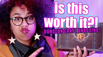Is it worth it!? - Dungeon Crate Unboxing & Review