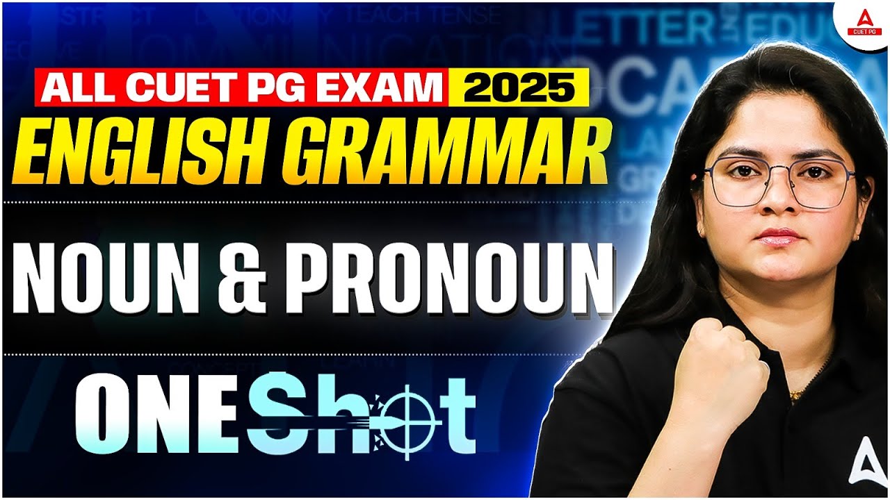 Complete English Grammar Noun & Pronoun In One Shot 🔥 | All CUET PG ...