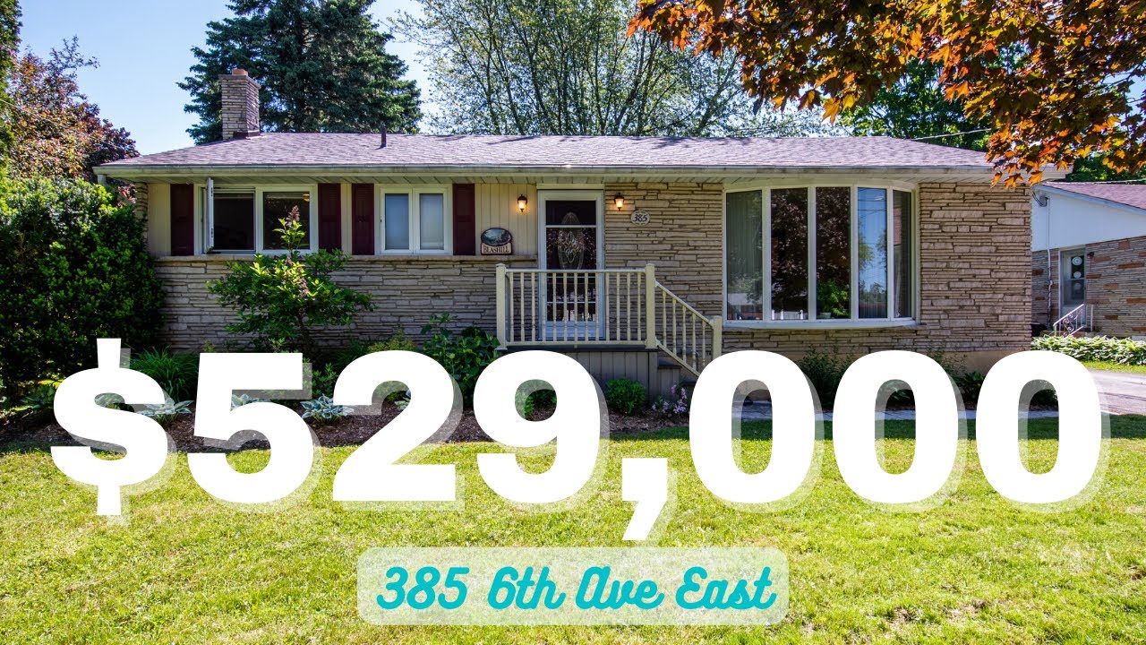 Could this bungalow be in one of Owen  Sounds best East Side locations?