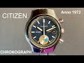 Watch Citizen chronograph.