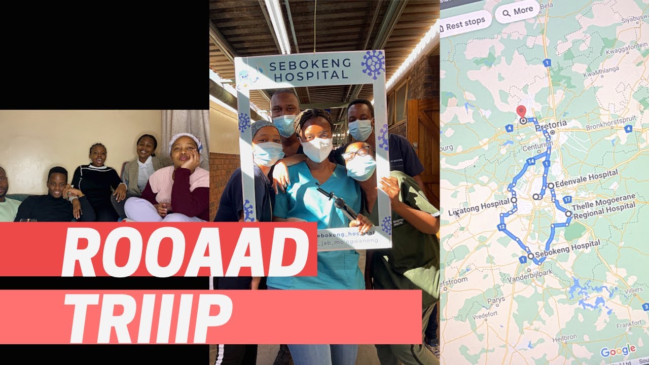 VLOG: I'm back??!! || A roadtrip viewing Gauteng Hospitals || Mpho Bubbly