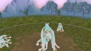 6 armed spore creature