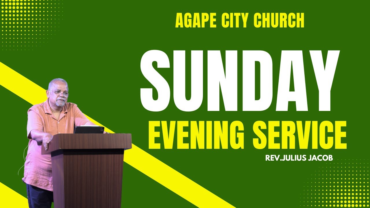 ACC - Church | Sunday Evening Service | Created to Reign Vol -88| Rev. Julius Jacob | 11-01-2026