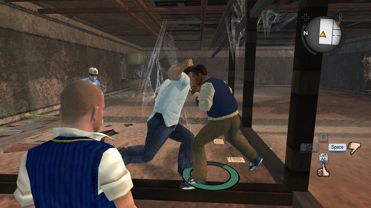 Bully: Scholarship Edition (PC) - Russell Vs Ted (300 Hp) Damon (500 Hp) Bo (200 Hp) (Super Mod V4)