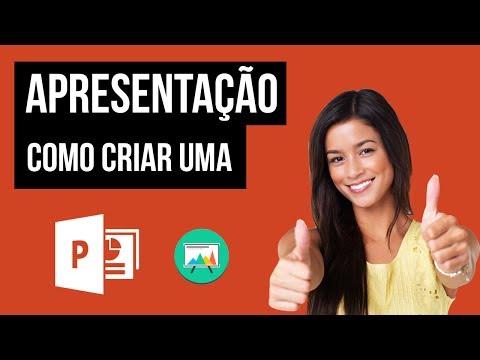 Vídeo: Como Criar Uma Apresentação Em PowerPoint