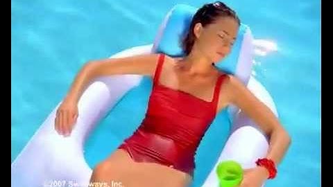 Free Shipping on Spring Float Recliner at www.PoolSuppliesToGo.com